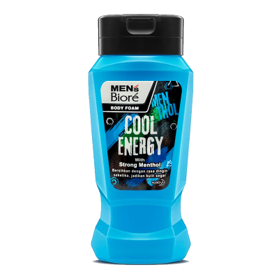 MEN'S BIORE BODY FOAM COOL ENERGY B 100 ML @48 PCS