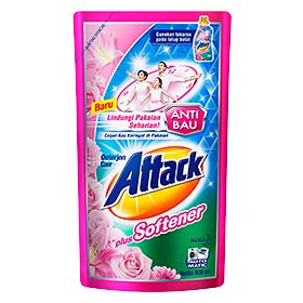ATTACK PLUS SOFTENER LIQUID 800 ML @12 PCS